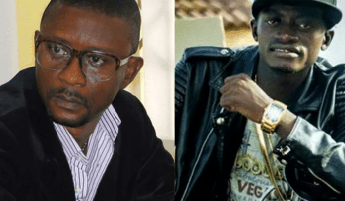 L-R: Ahmed Banda and Lil Win L-R: Ahmed Bandex and Lil Win