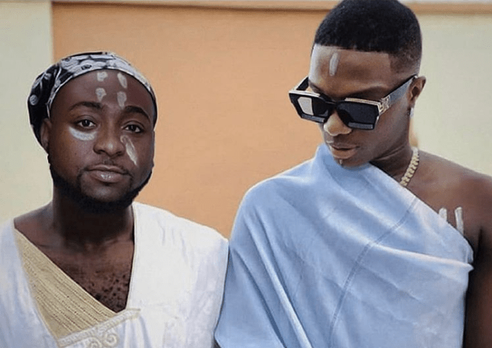 L-R: Davido and Wizkid / Photo source: Davido's Instagram L-R: Davido and Wizkid / Photo source: Davido's Instagram
