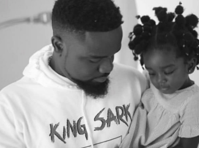 Sarkodie and his daughter, Titi Sarkodie and his daughter, Titi
