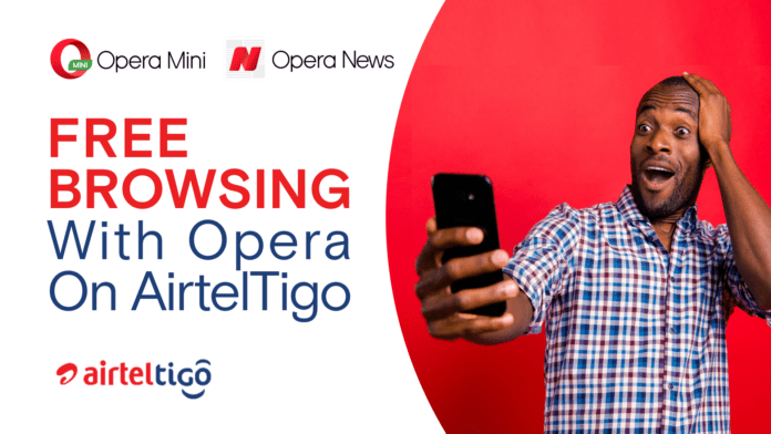 opera and airteltigo AirtelTigo partners Opera