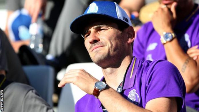 Iker Casillas has been a part of Porto's coaching staff during his recovery from a heart attack Iker Casillas has been a part of Porto's coaching staff during his recovery from a heart attack