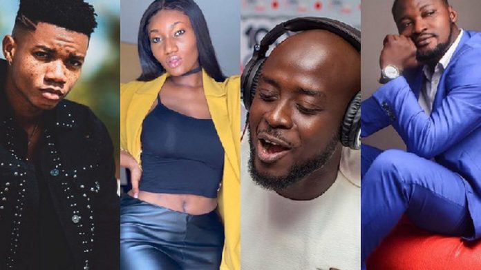Nana Romeo and 'victims of his unprofessional interview questions' Nana Romeo and 'victims of his unprofessional interview questions'