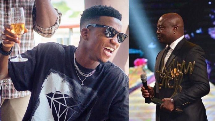 Kofi Kinaata and legendary Abedi Pele Kofi Kinaata and legendary Abedi Pele