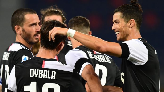 Dybala, Cristiano Ronaldo - Bologna-Juventus - Serie A 2019/2020 - Getty Images Image credit: Getty Images Dybala, Cristiano Ronaldo - Bologna-Juventus - Serie A 2019/2020 - Getty Images Image credit: Getty Images