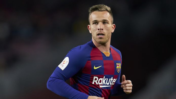 Arthur Melo of FC Barcelona looks on during the Copa del Rey Round of 16 match between FC Barcelona and CD Leganes at Camp Nou on January 30, 2020 in Barcelona, Spain Image credit: Getty Images Arthur Melo of FC Barcelona looks on during the Copa del Rey Round of 16 match between FC Barcelona and CD Leganes at Camp Nou on January 30, 2020 in Barcelona, Spain Image credit: Getty Images
