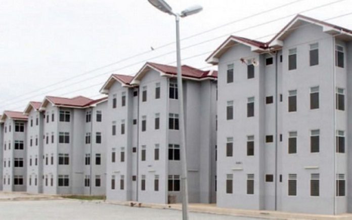 A photo of government's affordable housing project A photo of government's affordable housing project
