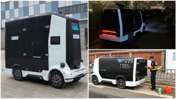 self-driving vans coronavirus self-driving vans coronavirus