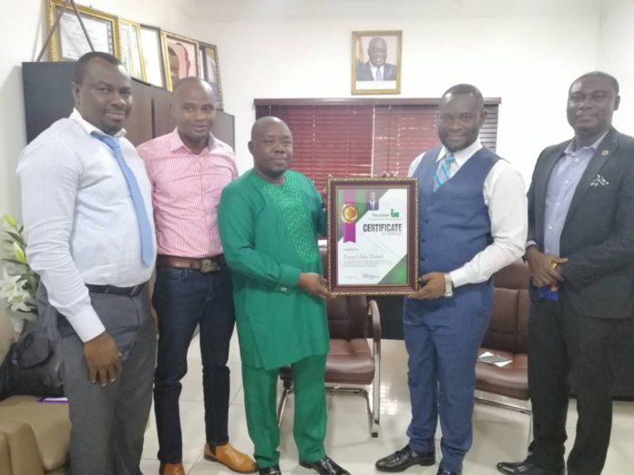 John Kumah awarded ohn Kumah awarded
