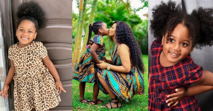 Meet Hajia4Real's all grown lookalike daughter Meet Hajia4Real's all grown lookalike daughter