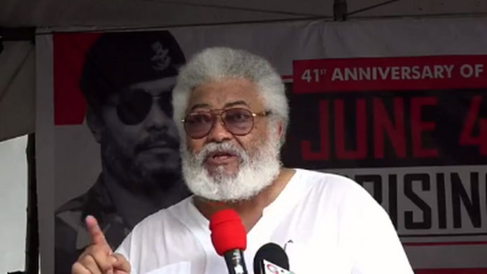 Former President Jerry John Rawlings