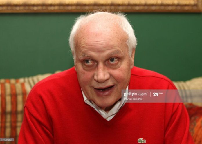BERLIN - MARCH 13: Otto Pfister, former national coach of Kamerun attends an interview during the 7th International football film festival '11mm' on March 13, 2010 in Berlin, Germany. (Photo by Boris Streubel/Bongarts/Getty Images) BERLIN - MARCH 13: Otto Pfister, former national coach of Kamerun attends an interview during the 7th International football film festival '11mm' on March 13, 2010 in Berlin, Germany. (Photo by Boris Streubel/Bongarts/Getty Images)
