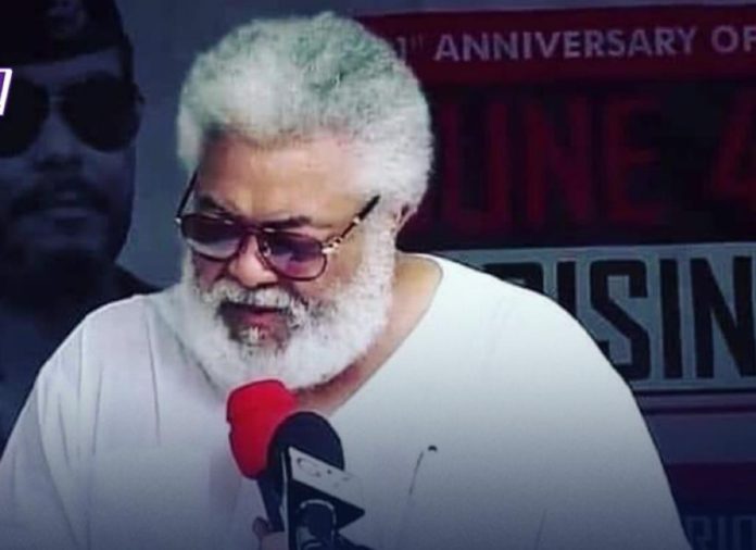 Former President Jerry John Rawlings