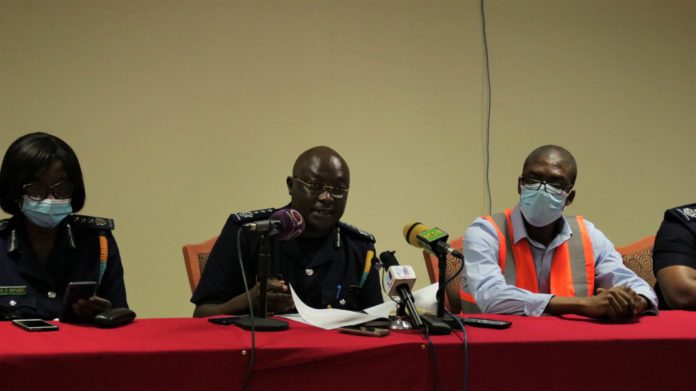 Officials of GRA addressing the media Officials of GRA addressing the media