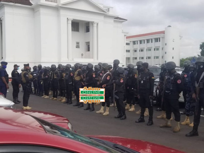 Heavy security at supreme court heavy security at supreme court