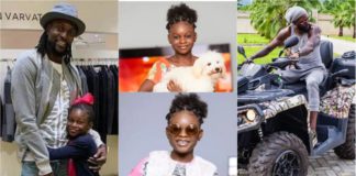 adebayor and daughter