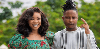 Serwaa Amihere and Kelvyn Boy