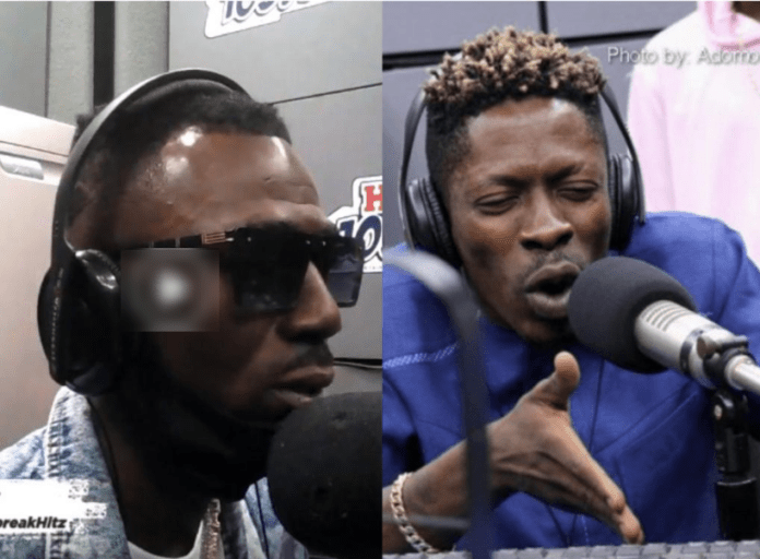 Shatta Wale clashes with SM Militant, Joint 77 at Hitz FM Shatta Wale clashes with SM Militant, Joint 77 at Hitz FM
