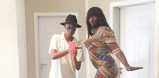 From left: Yvonne Nelson and John Dumelo