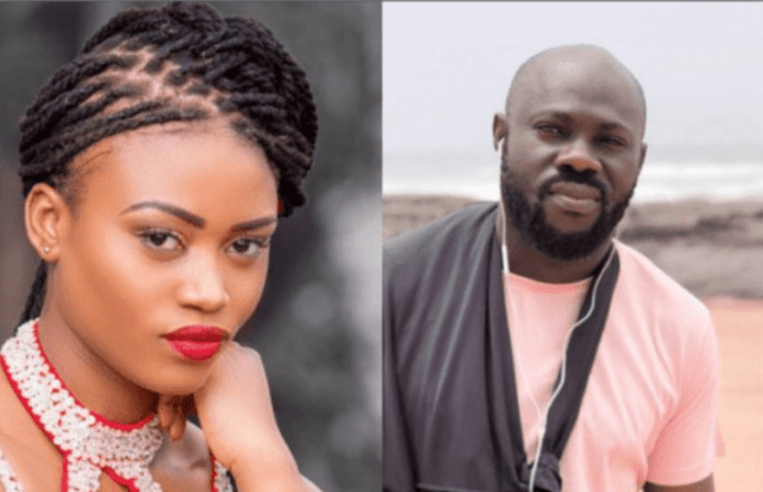 From left: eShun and her ex-manager, Stephen Mensah From left: eShun and her ex-manager, Stephen Mensah