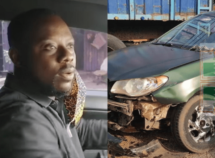 Kejetia vs Makola star Richmond Xavier Amoakoh popularly known as Lawyer Nti has been involved in a motor accident. Kejetia vs Makola star Richmond Xavier Amoakoh popularly known as Lawyer Nti has been involved in a motor accident.