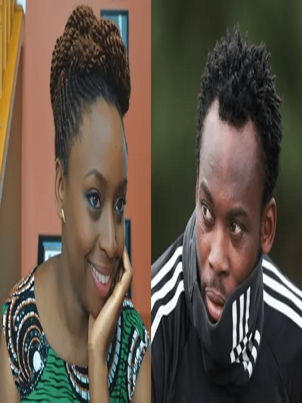 Chimamanda Adichie and Michael Essien Chimamanda Adichie and Michael Essien