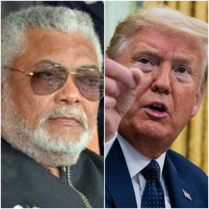 Jerry John Rawlings and Donald Trump Jerry John Rawlings and Donald Trump
