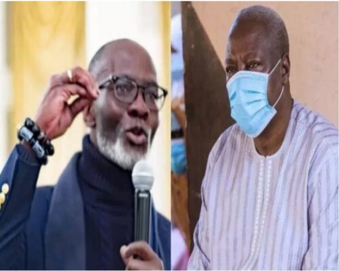 John Mahama and Gabby Asare Otchere-Darko John Mahama and Gabby Asare Otchere-Darko