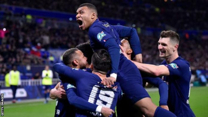 PSG were declared French champions in April PSG were declared French champions in April