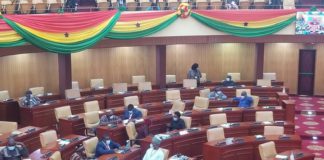 finance minister presents budget in parliament