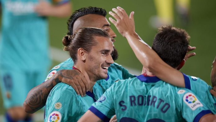 Antoine Griezmann trifft gegen Villarreal Image credit: Getty Images Antoine Griezmann trifft gegen Villarreal Image credit: Getty Images