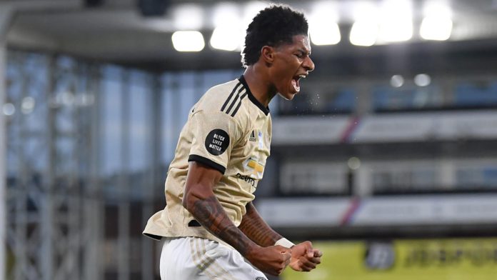 Marcus Rashford celebrates Image credit: Getty Images Marcus Rashford celebrates Image credit: Getty Images