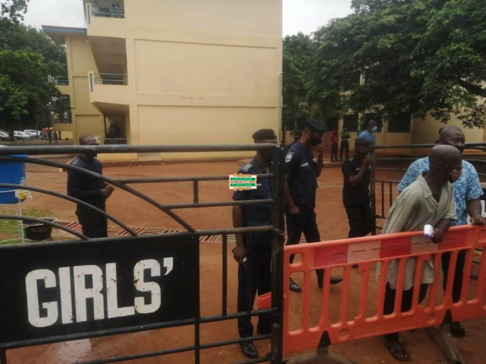 Accra Girls Parents troop to Accra girls to demand for their wards