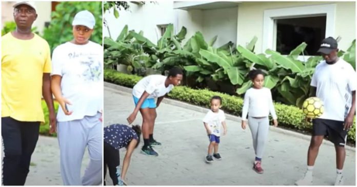 Regina Saniels and husband's family regina daniels and husband's family