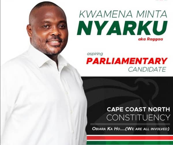 NDC parliamentary candidate for Cape Coast North Constituency, Dr Kwamina Minta Nyarku NDC parliamentary candidate for Cape Coast North Constituency, Dr Kwamina Minta Nyarku