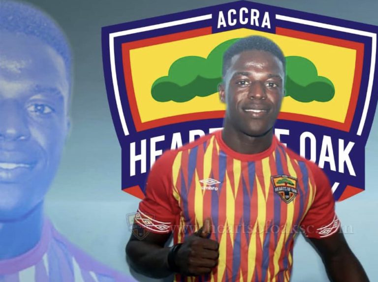 Hearts of Oak announce Isaac Mensah signing on a four-year deal