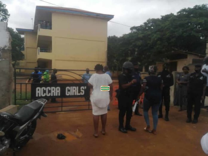 Parents troop to Accra girls to demand for their wards Parents troop to Accra girls to demand for their wards