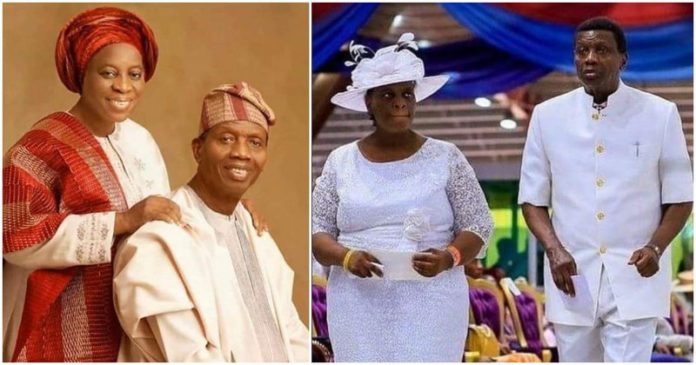 Pastor Enoch Adeboye and wife Pastor Enoch Adeboye and wife