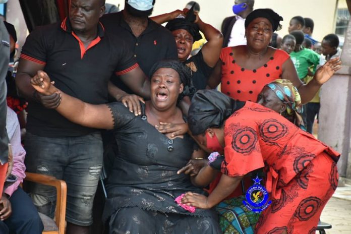 Tears flow as IGP visits families of two drowned officers Tears flow as IGP visits families of two drowned officers