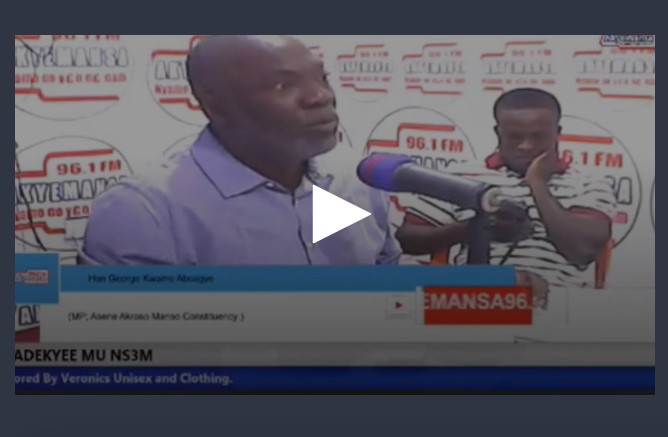 MP for Manso Asene Akroso, George Kwame Aboagye MP for Manso Asene Akroso, George Kwame Aboagye