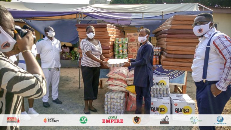 Legon Cities Board Chair donates to three institutions in Accra