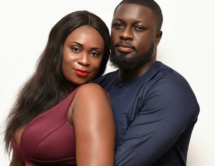 Bibi Bright and her husband, Akwasi Boateng Bibi Bright and her husband, Akwasi Boateng
