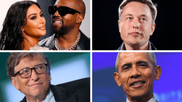 Kim Kardashian West, Kanye West, Elon Musk, Bill Gates and Barack Obama were all 'hacked' Kim Kardashian West, Kanye West, Elon Musk, Bill Gates and Barack Obama were all 'hacked'