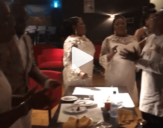 Gospel Trio Daughters of Glorious Jesus dine together with Tagoe Sisters on their 55th birthday Gospel Trio Daughters of Glorious Jesus dine together with Tagoe Sisters on their 55th birthday