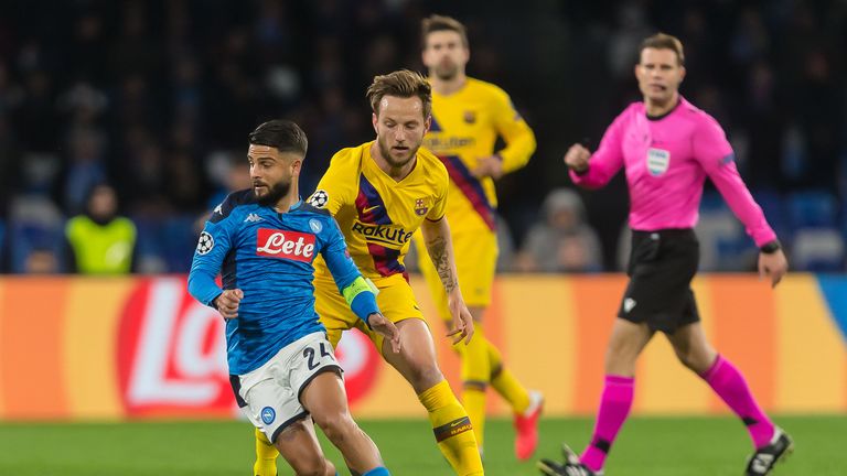 Napoli president concerned about playing in Barcelona