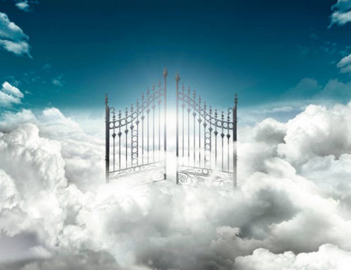 hope through the gate in heaven