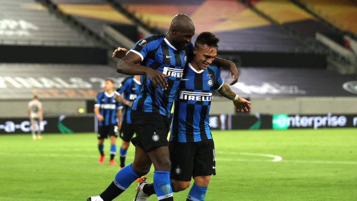 Romelu Lukaku, Lautaro Martinez, Inter v Shakhtar Image credit: Getty Images Romelu Lukaku, Lautaro Martinez, Inter v Shakhtar Image credit: Getty Images