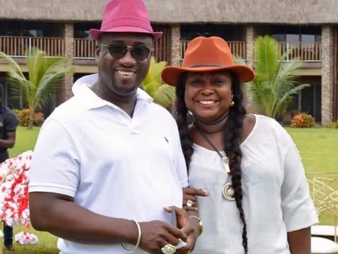 Gifty anti and husband Gifty anti and husband