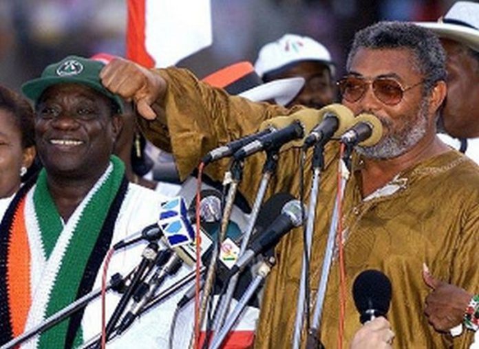 Former President, Jerry John Rawlings and Atta Mills Former President, Jerry John Rawlings and Atta Mills