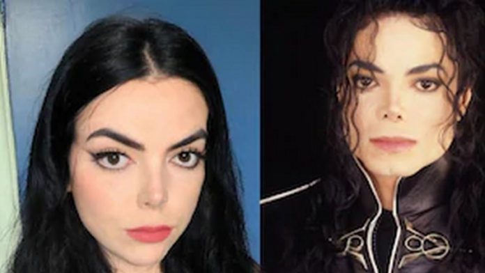 Michael Jackson and his lookalike Michael Jackson and his lookalike
