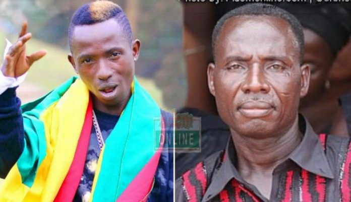 Patapaa and his father, Mr Kwesi Amoah Patapaa and his father, Mr Kwesi Amoah